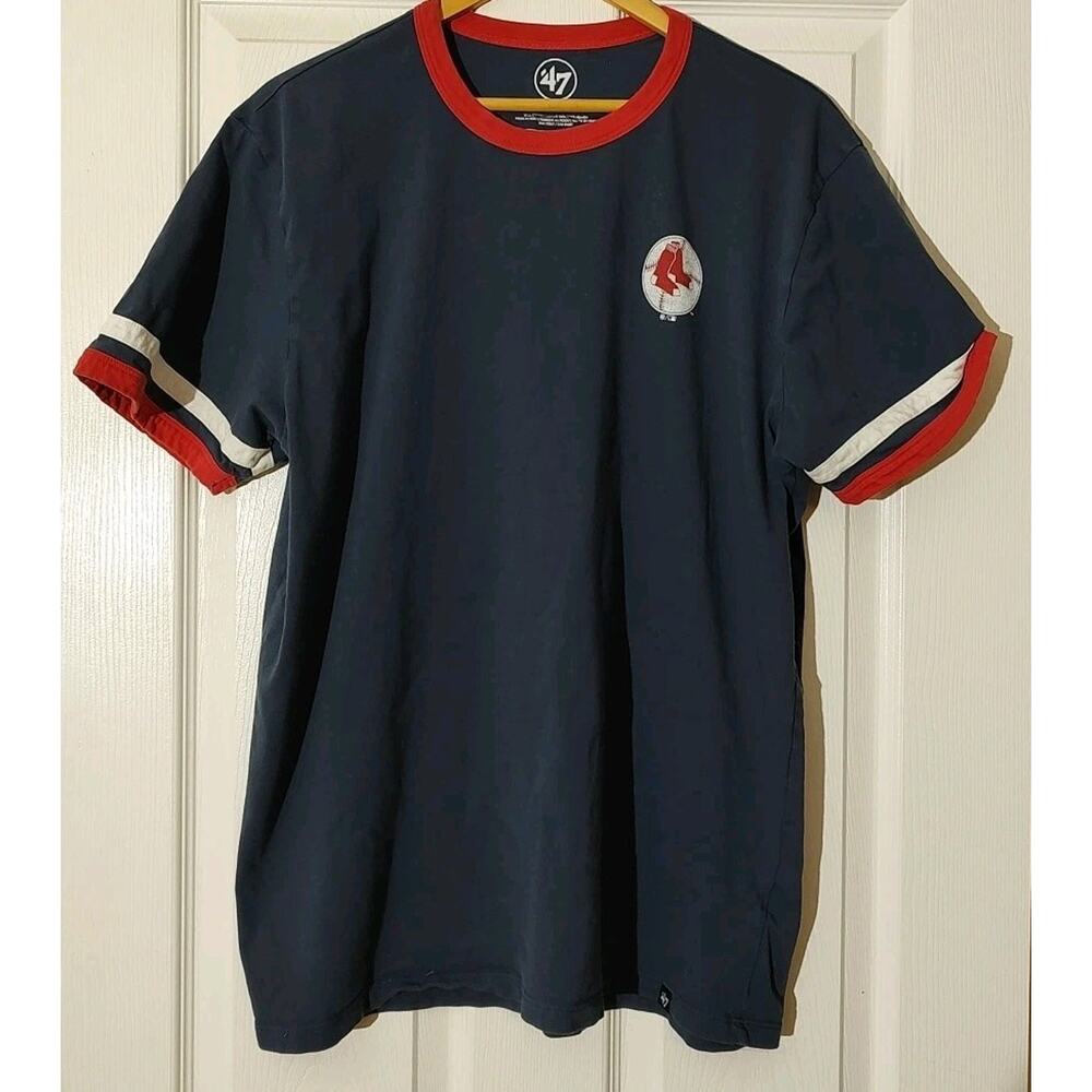 Men's Boston Red Sox Otis Ringer T-Shirt '47 - XL